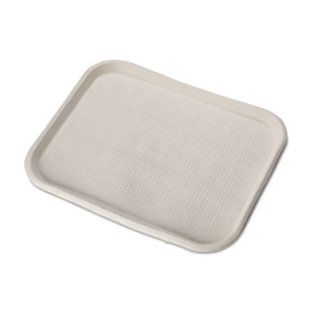 Huhtamaki Chinet, Savaday Molded Fiber Food Trays, 14 X 18, White, Rectangular, 100PK 20804CT